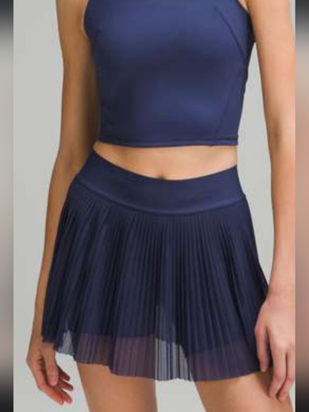 lululemon Varsity High-Rise Pleated Tennis Skirt Blue Size 4